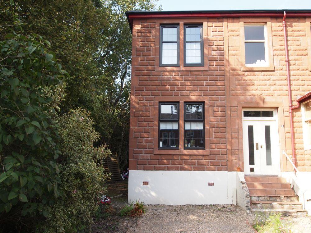 Two Storey Side Extension Giffnock 2